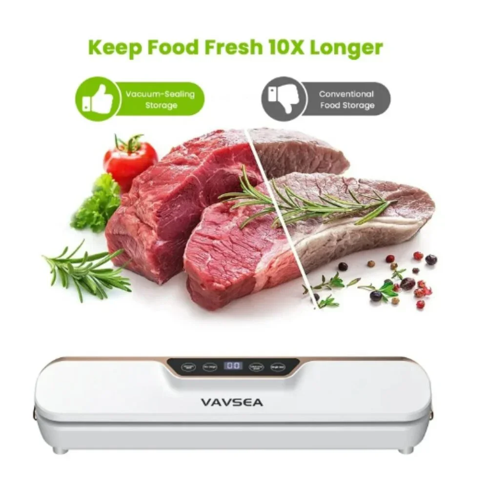 VAVSEA Food 62 Kpa Vacuum Sealer with 4 Modes - New